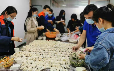 濃情冬至，其樂融融，銳天團(tuán)隊(duì)與客戶共度佳節(jié)